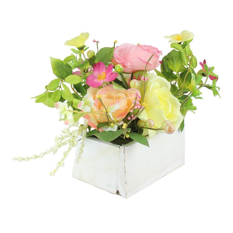 Northlight Seasonal Artificial Flowers and Greenery in a Planter