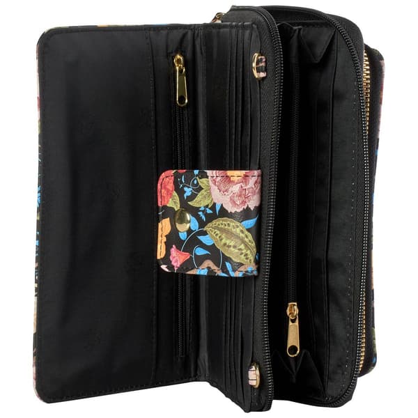 Womens Mundi Mavis Wallet On A String - Longwood Garden
