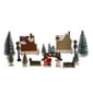 Kurt Adler 17pc. Battery-Operated Lit Christmas Village Set - image 3