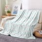 Spirit Linen Home™ Velvet Plush Wavy Geo Throw Blanket - image 2