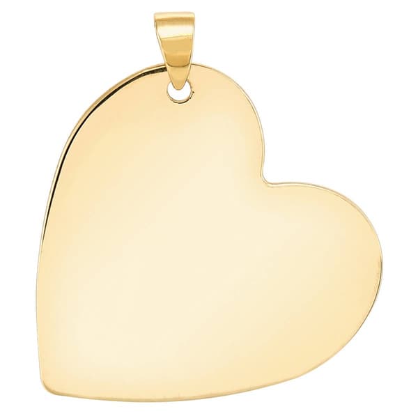 Gold Classics(tm) 10kt. Yellow Gold Polished Solid Heart Pendant