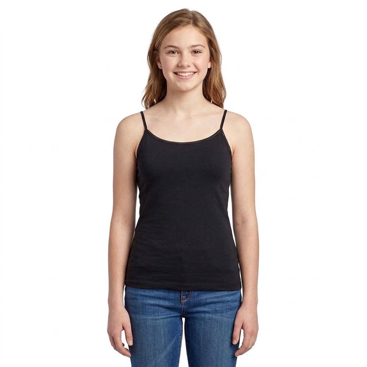 Juniors Lily & Lace Basic Adjustable Strap Camisole