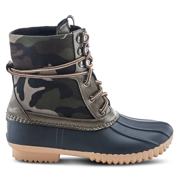 Womens Spring Step Duckie-Camo Boots