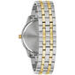 Mens Bulova Two-Tone Diamond Accent Bracelet Watch - 98D165 - image 3