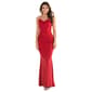 Juniors Crystal Doll Rhinestone X-Back Sheath Dress - image 1