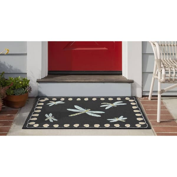 Liora Manne™ Frontporch Dragonfly Indoor/Outdoor Accent Rug