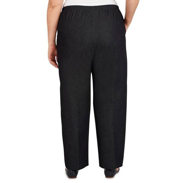 Plus Size Alfred Dunner Classics Black Denim Pants - Average