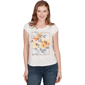 Petite Emaline Key Items Cap Sleeve Wildflower Tee - image 1