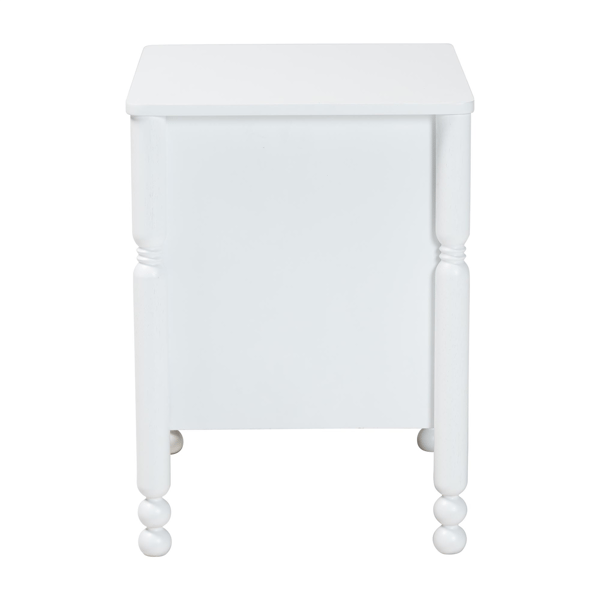 Baxton Studio Hoffman 2-Drawer Nightstand