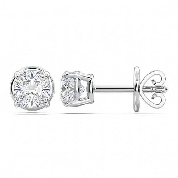 Nova Star(tm) Cushion-Cut 1/2ctw. Lab Grown Diamond Stud Earrings - image 