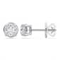 Nova Star(tm) Cushion-Cut 1/2ctw. Lab Grown Diamond Stud Earrings - image 1