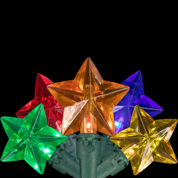 Northlight Seasonal 4.5ft. LED Star Christmas Light Set