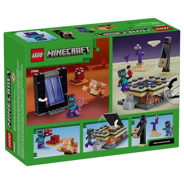 LEGO® Minecraft® Nether & End Portal Journey Building Kit