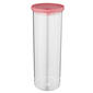 BergHOFF Leo Pink Glass Pasta Container - image 1