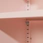 South Shore Crea Pale Pink Metal 1-Door End Table - image 5
