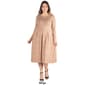 Plus Size 24/7 Comfort Apparel Fit N' Flare Dress - image 9