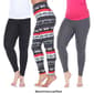 Plus Size White Mark 3pk. Leggings - image 3