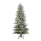 Puleo International 7.5ft. Pre-Lit Spruce Christmas Tree - image 1