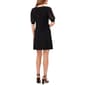 Womens MSK Puff Clip Dot Sleeve Shift Dress - image 2