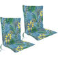 Jordan Manufacturing Set of 2 Noreya Fresco Pacific Chair Cushion - image 1