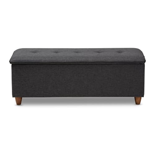 Baxton Studio Marlisa Storage Ottoman Bench