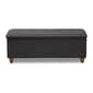 Baxton Studio Marlisa Storage Ottoman Bench - image 4