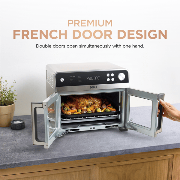 Ninja® French Door Premier Air Fryer, Convection Oven, Toaster