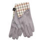 Womens Nanette Lepore Houndstooth Gloves - image 1