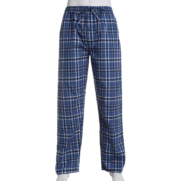 Mens Preswick & Moore&#40;R&#41; Ultra Soft Sleep Pants - Blue Plaid - image 
