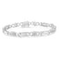Haus of Brilliance 1.0ctw. Diamond X-link Bracelet - image 1
