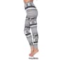 Womens White Mark Snowflake Leggings - image 2