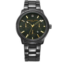 Mens Geoffrey Beene(R) Green Dial Bracelet Watch - GBA0042GU