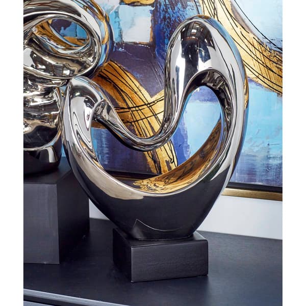 9th & Pike® Modern Porcelain Abstract Sculpture