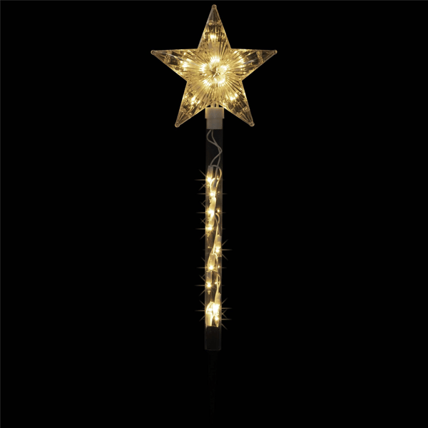 Northlight 4ct. Lighted Star Outdoor Pathway Markers