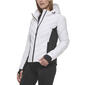 Plus Size Calvin Klein Short Puffer Jacket w/Stretch Sides - image 3