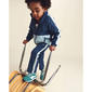 Toddler Boy Carter''s® Navy Blue Active Track Pants w/ Side Stripe - image 4