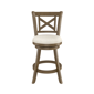HH2 Home Hamlin Wood Counter Height Swivel Stool - image 3