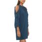 Womens MSK Cold Shoulder Ruffle Sheath Trim Dress - image 3