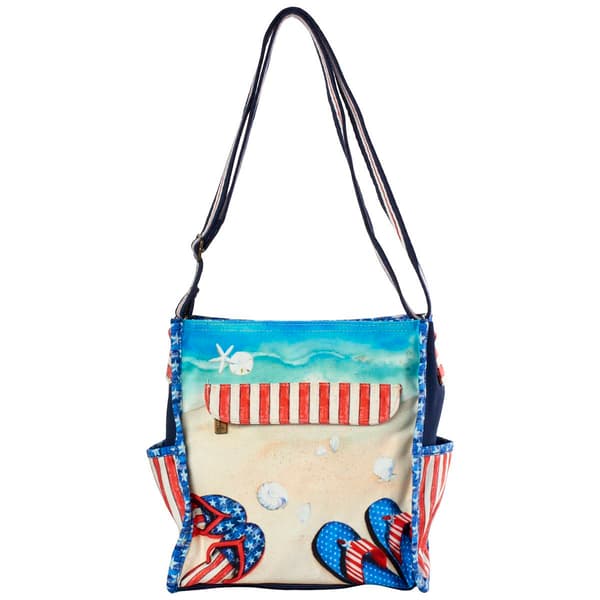 Caribbean Joe Flip Flops N/S Crossbody