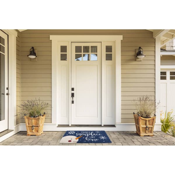 Design Imports Snowplace Like Home Doormat