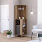 FM FURNITURE Ziton Pine Corner Bar Cabinet - image 2