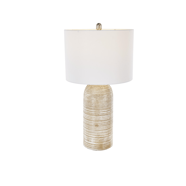 9th & Pike® Farmhouse Brown Wood Table Lamp