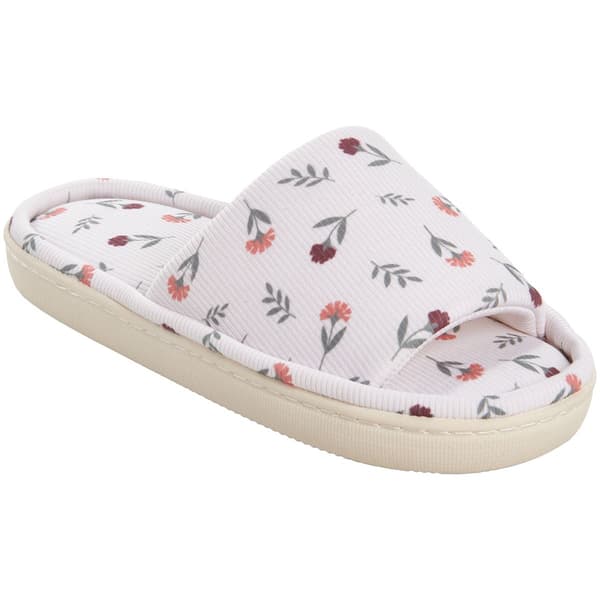 Womens Ella & Joy Floral Slide Slippers - image 