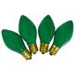 Northlight Seasonal C7 Green Opaque Replacement Bulbs - Pack of 4 - image 3
