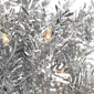 Northlight 36in. Pre-Lit Silver Tinsel Christmas Wreath - image 5