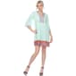 Womens White Mark Elbow Sleeve Embroidered Dress - image 1