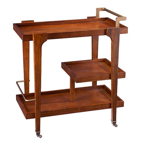Southern Enterprises Martin Zhori Mid-Century Modern Bar Cart