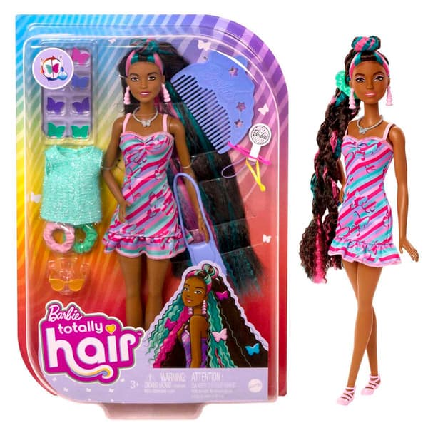 Barbie&#40;R&#41; 12in. African American Totally Hair Doll