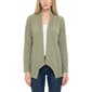 Petite NY Collection Long Sleeve Solid Open Front Cardigan - image 1