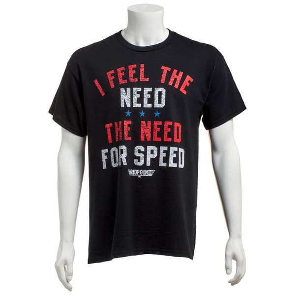 Young Mens Top Gun Need For Speed Graphic Tee - image 